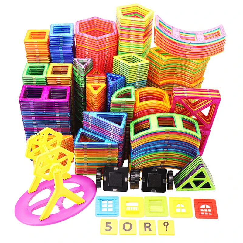 1pcs Big Size Magnetic Designer Accessories Educational Toy for Kids Gifts – Magnetic Building Blocks