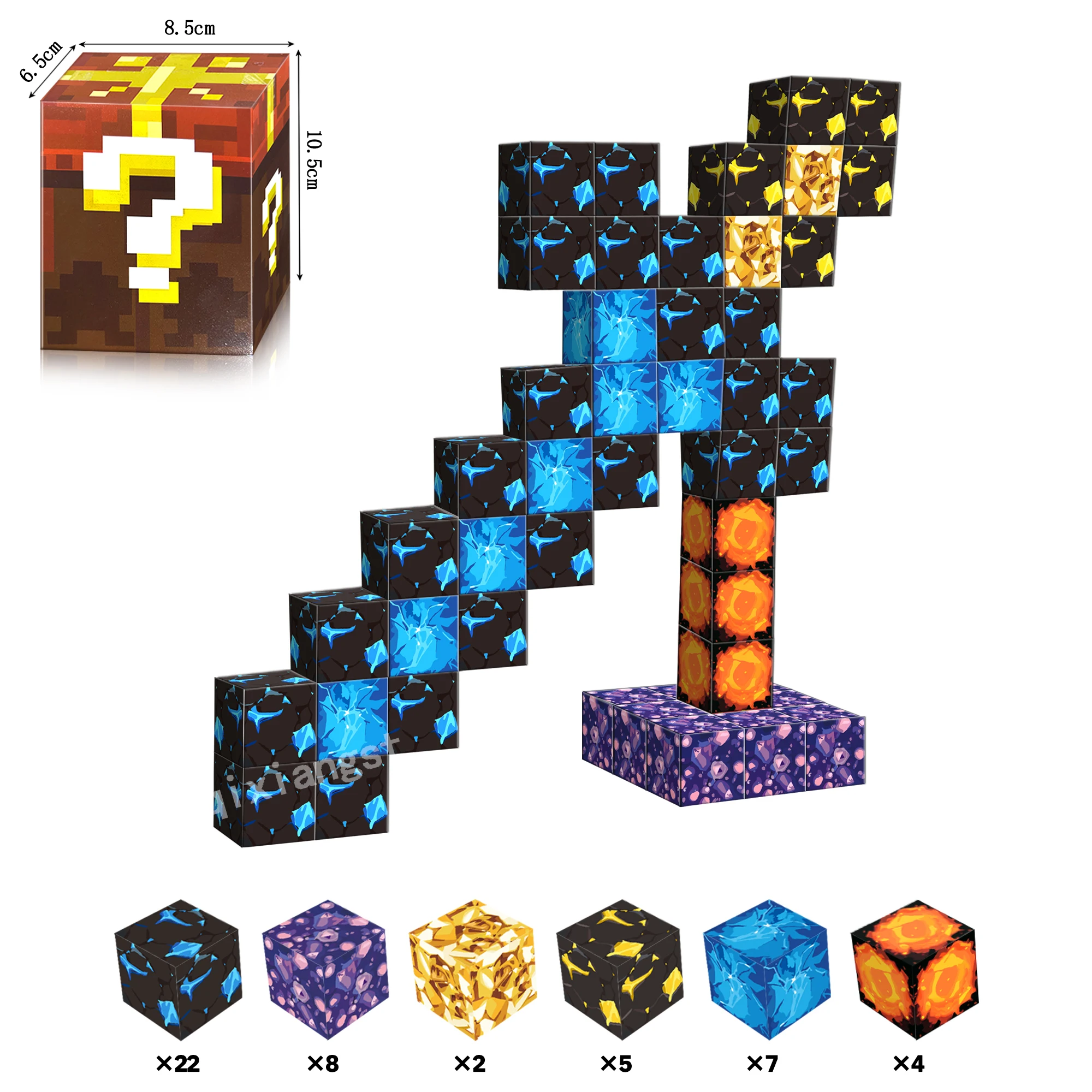 Building Toys for Boys & Girls Educational STEM Gift Magnetic Building Blocks