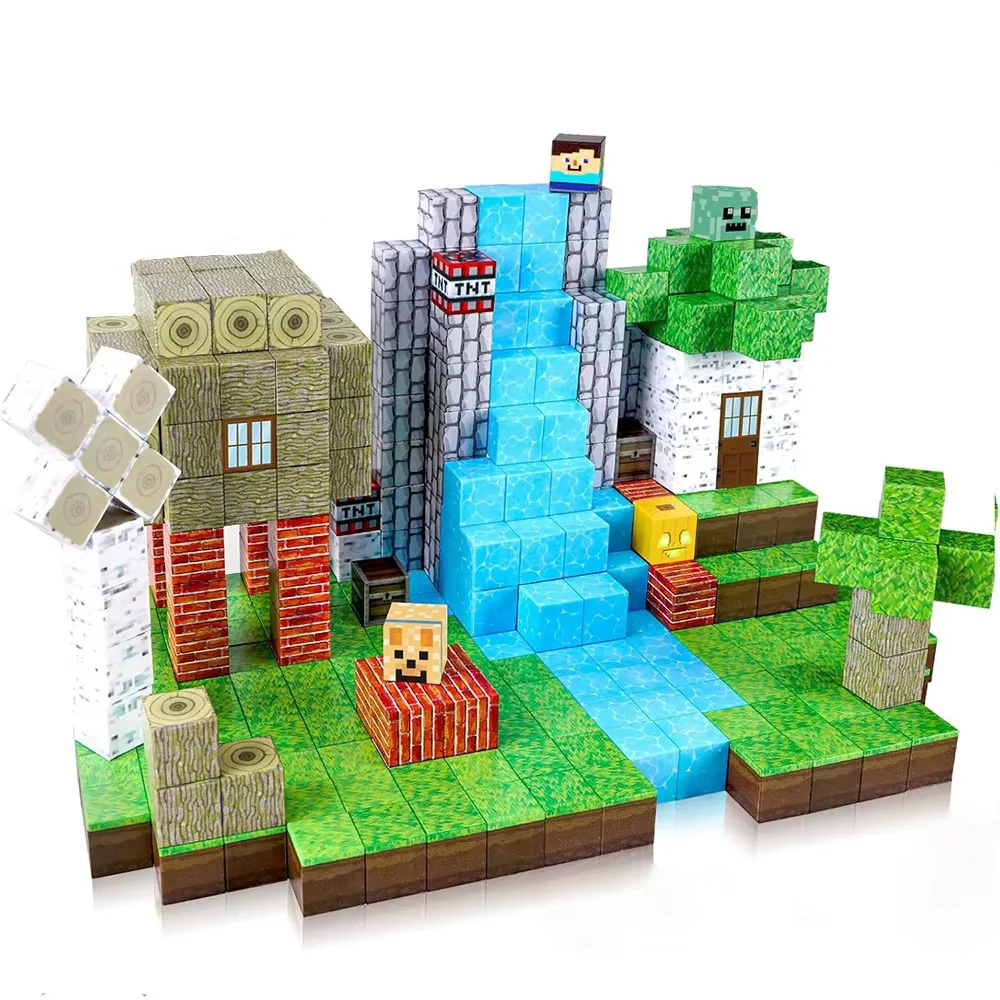 Magnet World Edition Magnetic Cubes Building Blocks