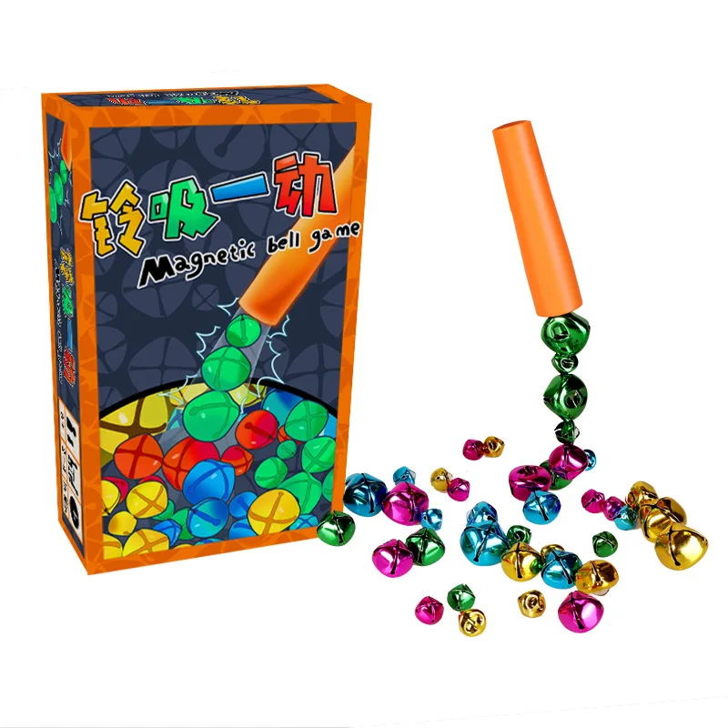 Interactive Magnetic Building Blocks with Wand and Bell